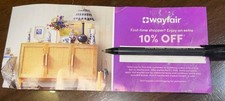 10% Wayfair.com Coupon Exp 04/01/26 NEW CUSTOMER ONLY Ship Via Message Save!