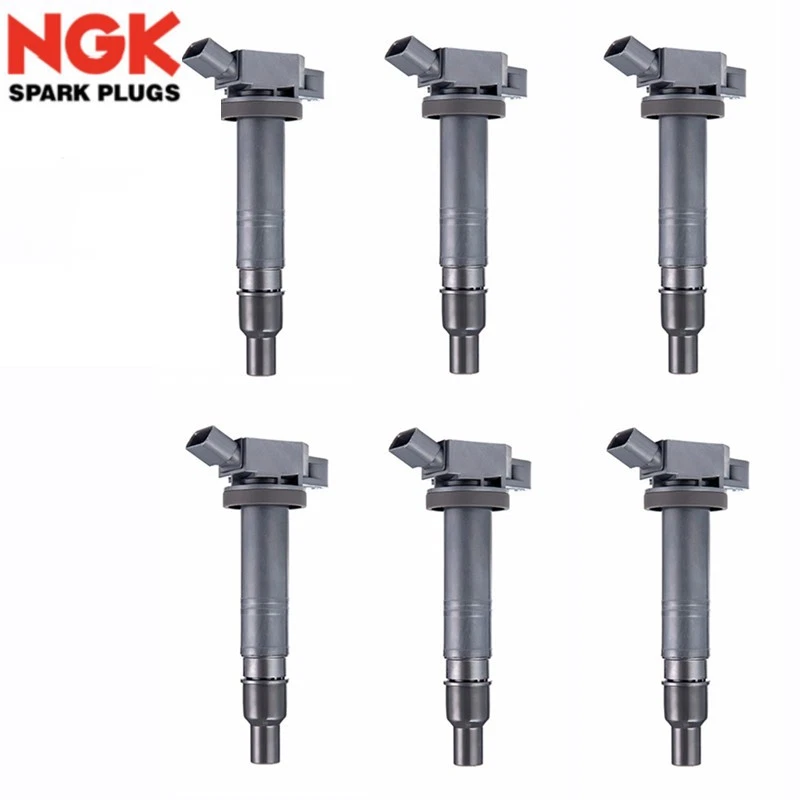 2008-2014 for Lexus E20 Toyota HiAce 5.0 2.7 6pcs OEM NGK Ignition Coil Pack Set - Image 2 of 4