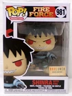 Funko Pop! Fire Force 981 Shinra With Fire Box Lunch Exclusive 2021 Animation