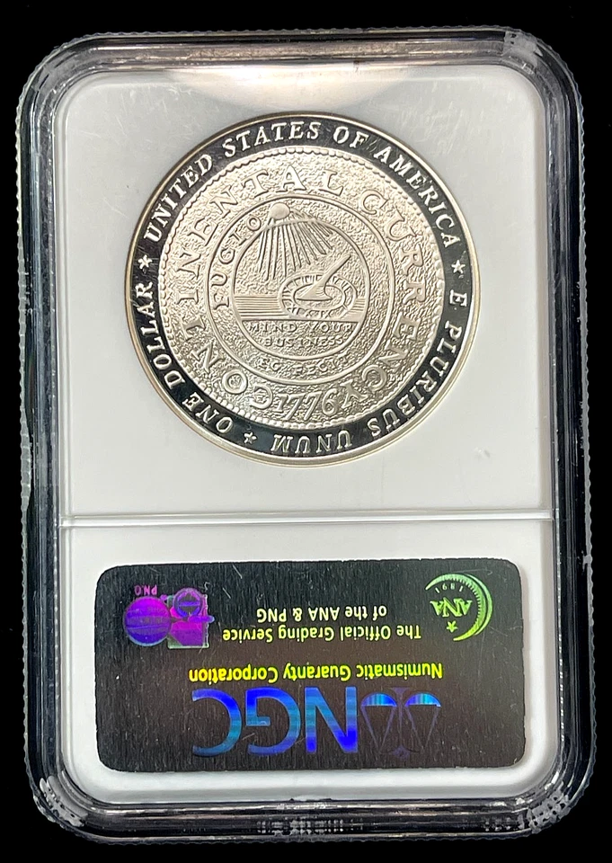 2006-P BEN FRANKLIN FOUNDING FATHER SILVER PROOF ULTRA CAMEO NGC PF70UCAM-(3960X - Image 3 of 4