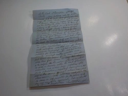 Civil War Confederate Document 1862 Exemption Military Duty Signature Bedford