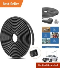 16Ft Car Door Edge Protector - Rubber, Easy Installation, Universal Fit
