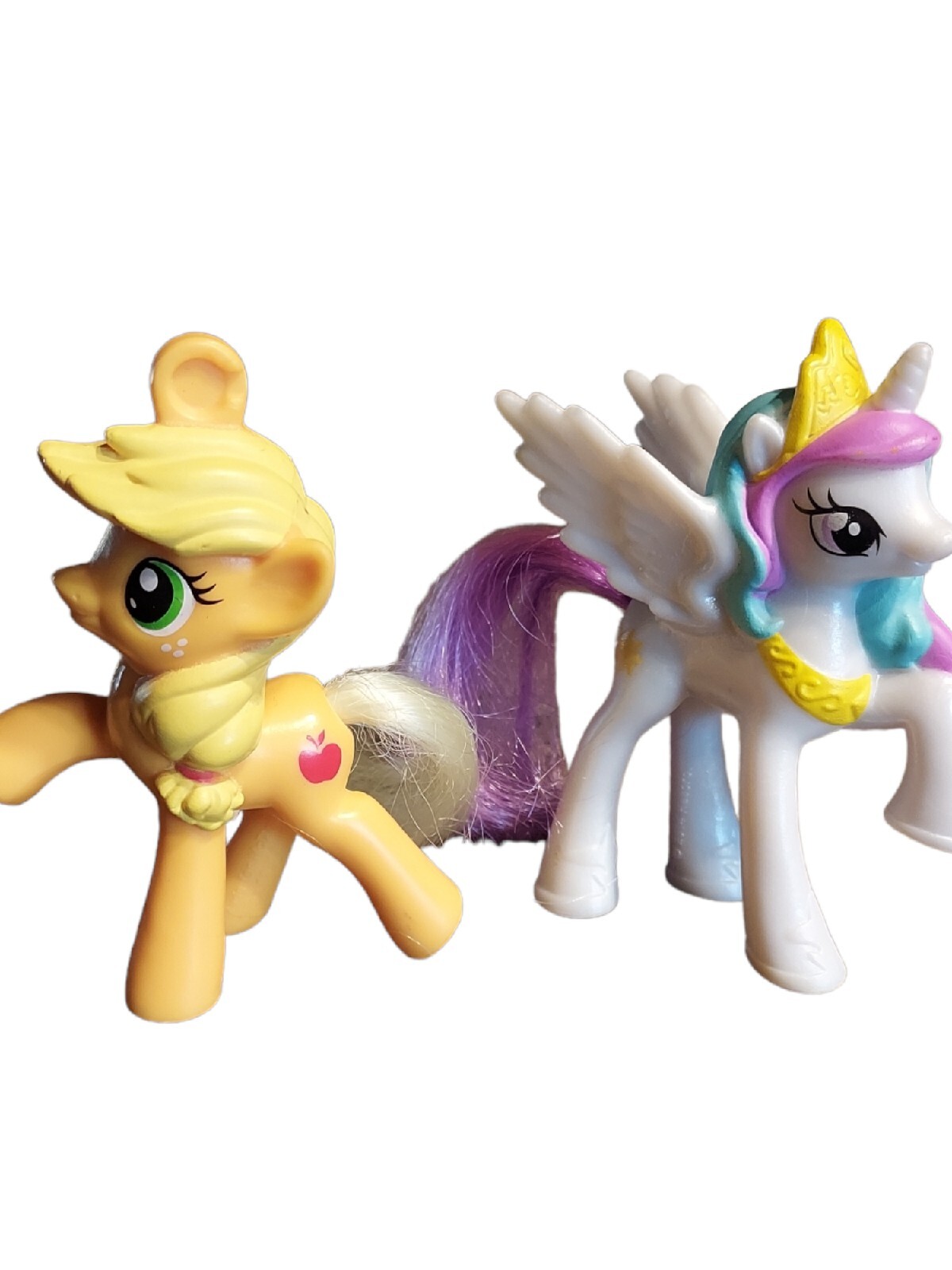 My Little Pony Apple Jack Friendship Is Magic Celestia McDonalds HMT Figurines