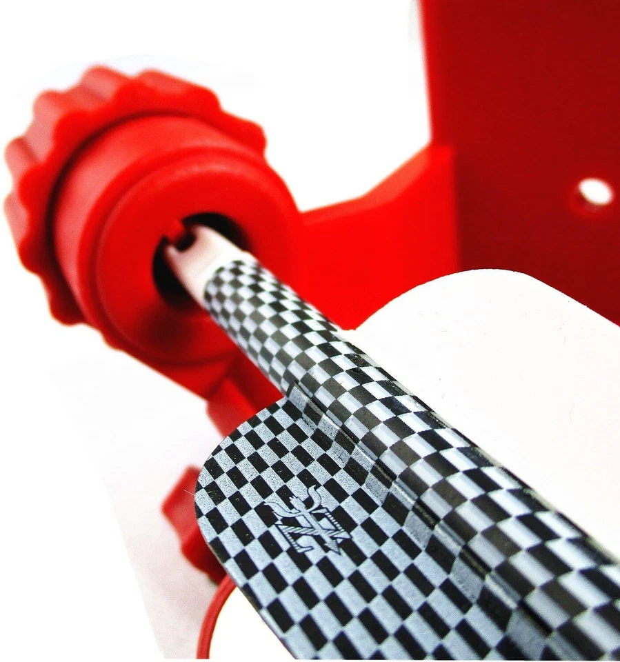 Fletching Jig For Arrows Durable Adjustable Easy Setup 3 Or 4 Vanes Red - Image 3 of 4