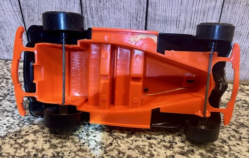 Vintage Durant Plastics 1934 Ford Victoria Toy Car - Black Flames Hard Plastic - Picture 16 of 17