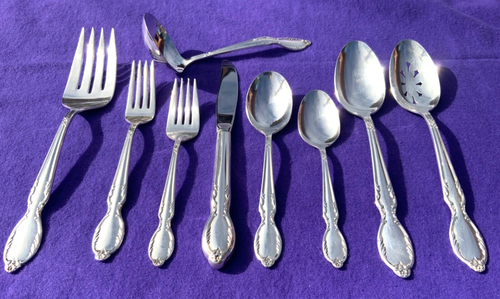 International Silver ROYAL MANOR 1956 Silverplate Besteck Silberbesteck - AUSWAHL