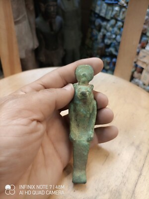  Rare ancient Egyptian Pharaonic The lion of Sekhmet bronze