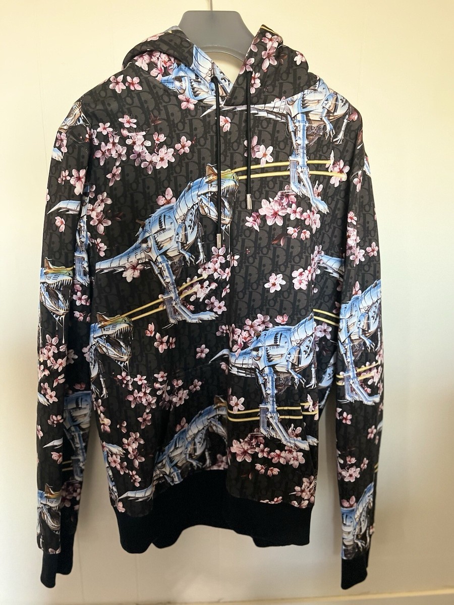 Dior x Sorayama Robot Oblique All Over Hoodie Men's Size Dior x Sorayama Robot Oblique All Over Hoodie Men's Size