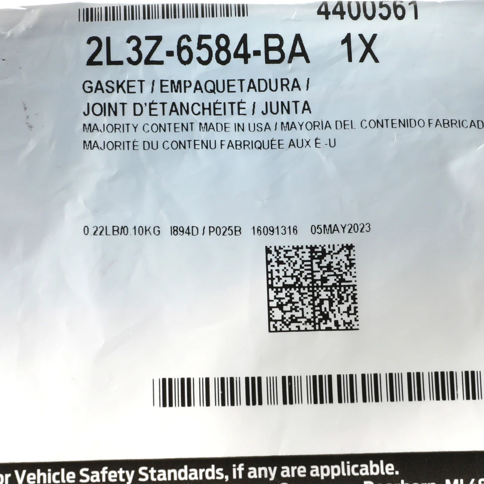 Junta de cubierta de válvula de 5,4 L lado derecho del pasajero Ford E150 E250 350 SD 1997-2003 fabricante de equipos originales Foto 3 de 3