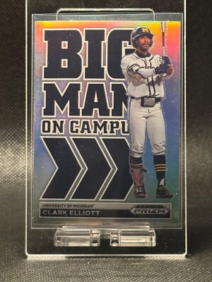 2022 Panini Prizm Draft Picks Big Man on Campus Clark Elliott #BMC-CE Silver RC
