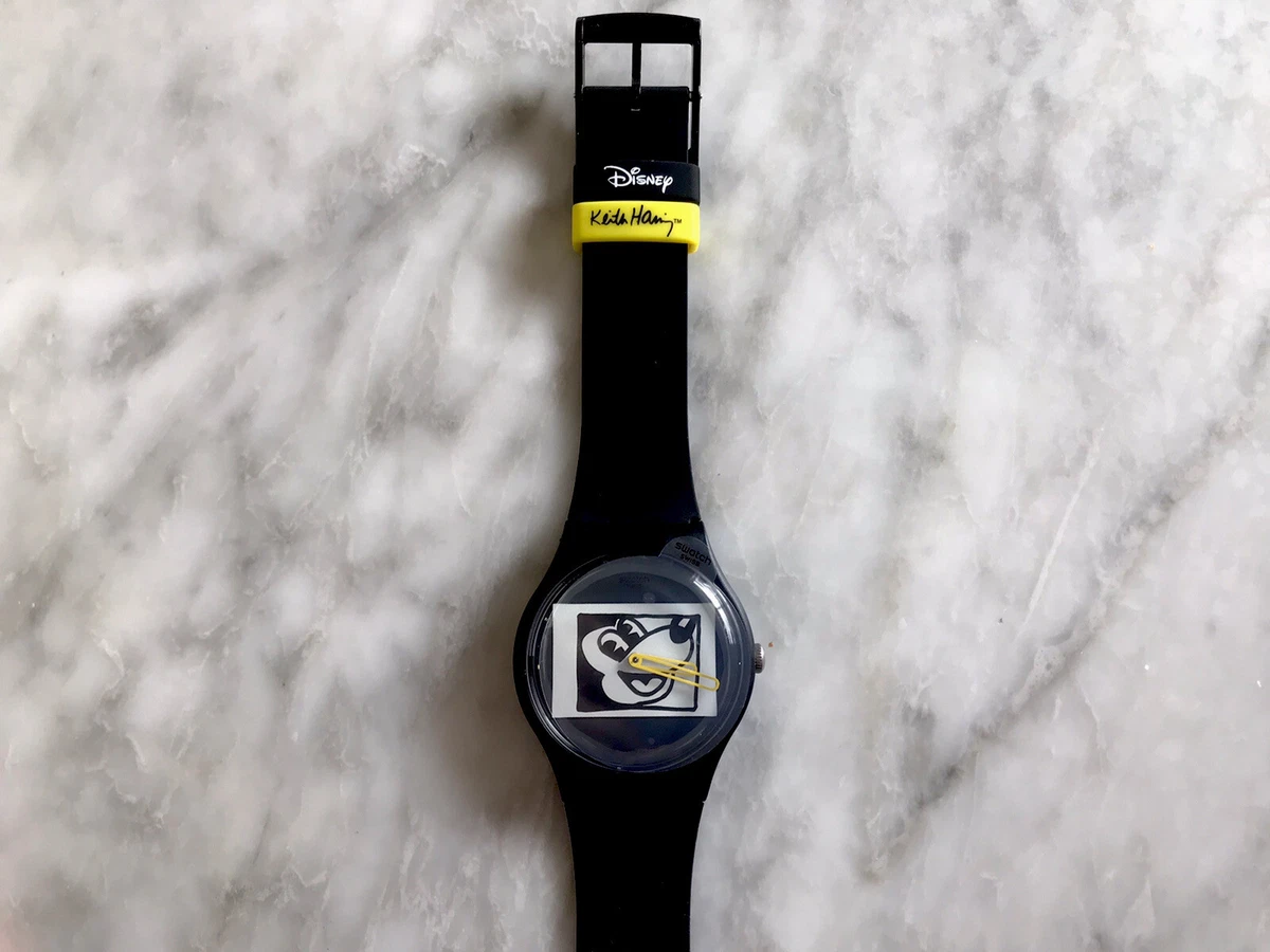 Swatch Disney Mickey Mouse X Keith Haring Collection Brand New