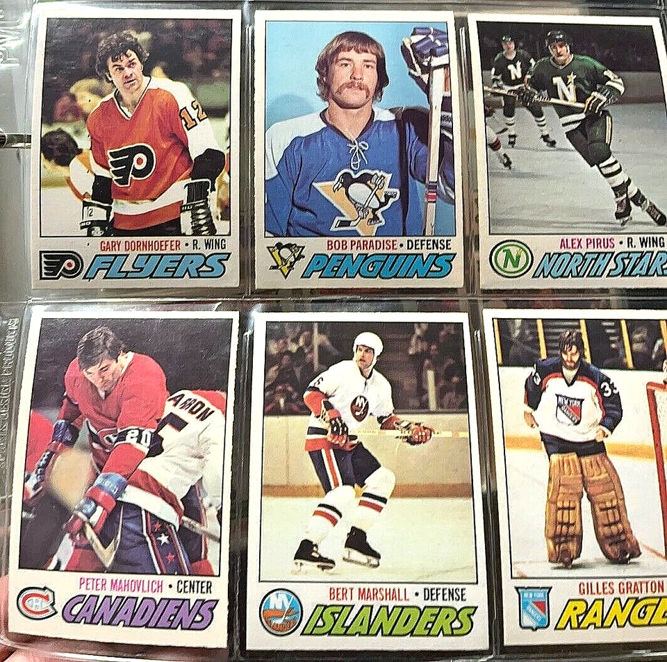 1977-78 O-PEE-CHEE HOCKEY #201-396 U PICK SINGLES 77/78 OPC PALMATEER RC - Image 2 of 4