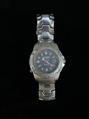 Men's 200M Timex Reef Gear Indiglo Diver Watch Band Size 3/4