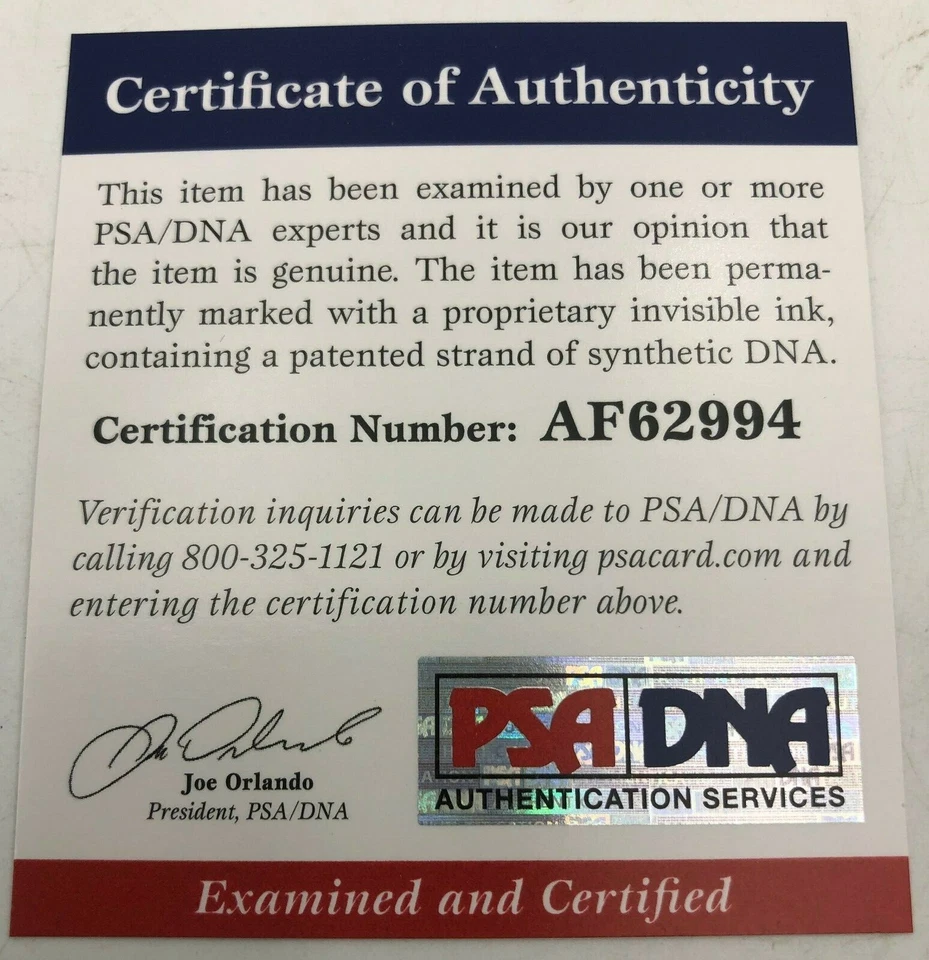 Roberto Alomar Cleveland Indians Jersey Signed Baseball Autograph Signature PSA - Image 4 of 4