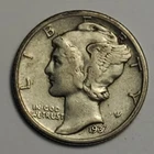 #6 1937 P Nicer Low Mintage Mercury Dime