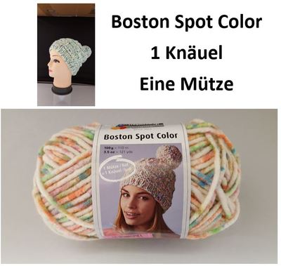Schachenmayr  ''SONDERPREIS''  Boston Spot Color 100g  9891771 Stricken u Häkeln