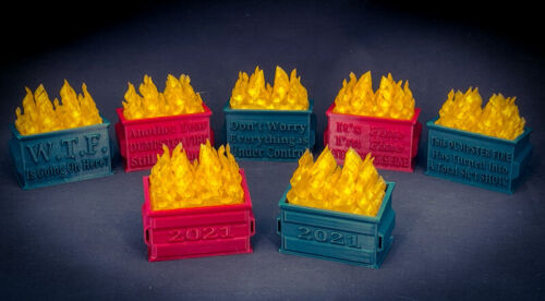 2021 Dumpster Fire - Christmas Decoration Commemorative Holiday Gift Personalize - Picture 19 of 19