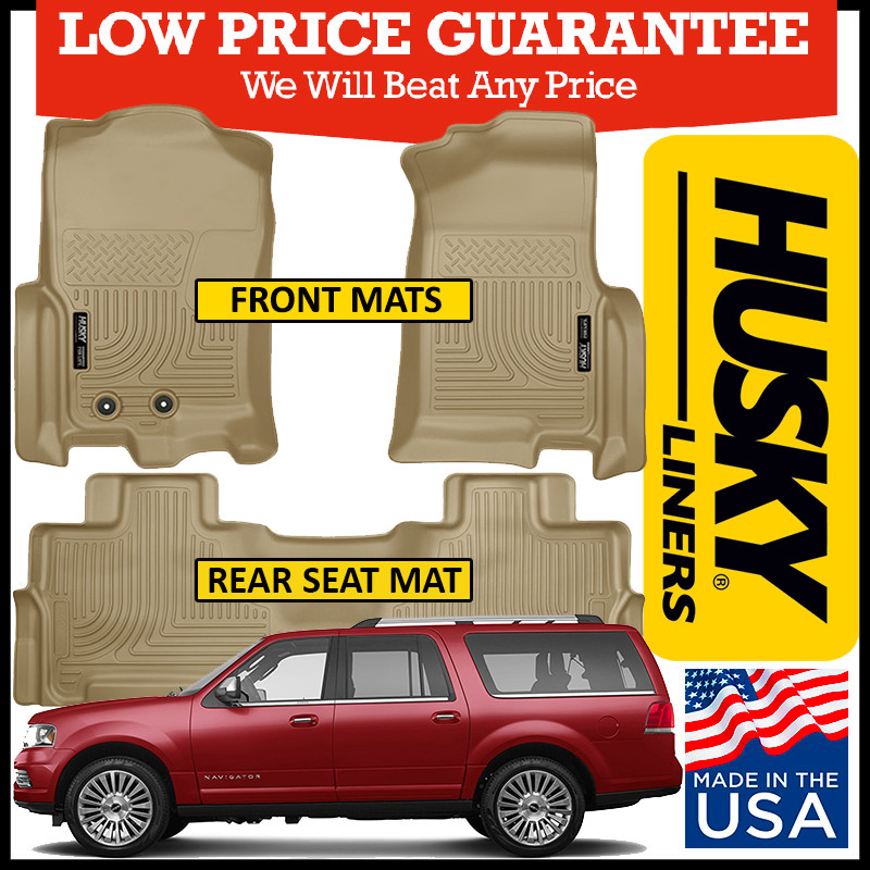 Husky Liners WeatherBeater 20122017 Lincoln Navigator Floor Mats Set