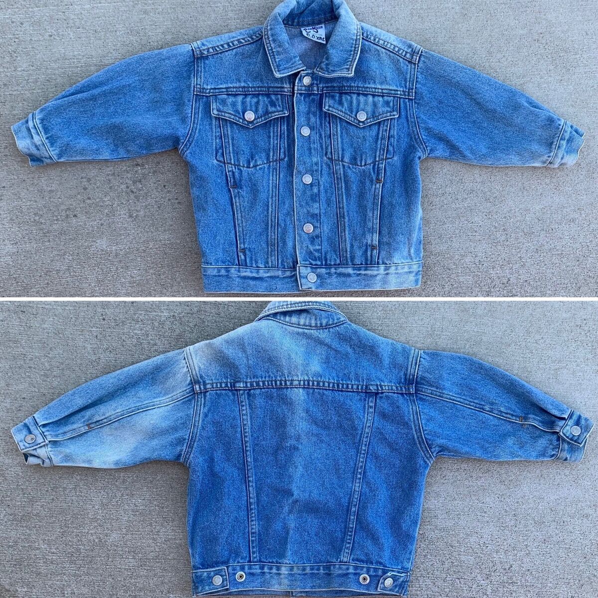 Vintage Osh Kosh B'gosh Denim Jacket 100% Cotton (Oshkosh Vintage Osh Kosh B'gosh Denim Jacket 100% Cotton (Oshkosh