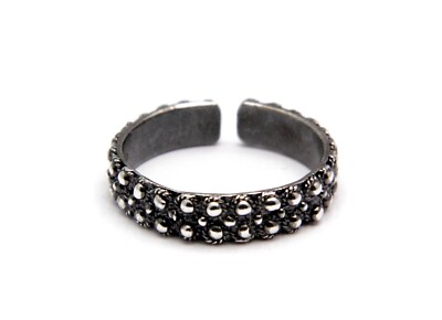 Ring Glaube Band Sardinien Handarbeit filigrane Verarbeitung Sardinien Silber