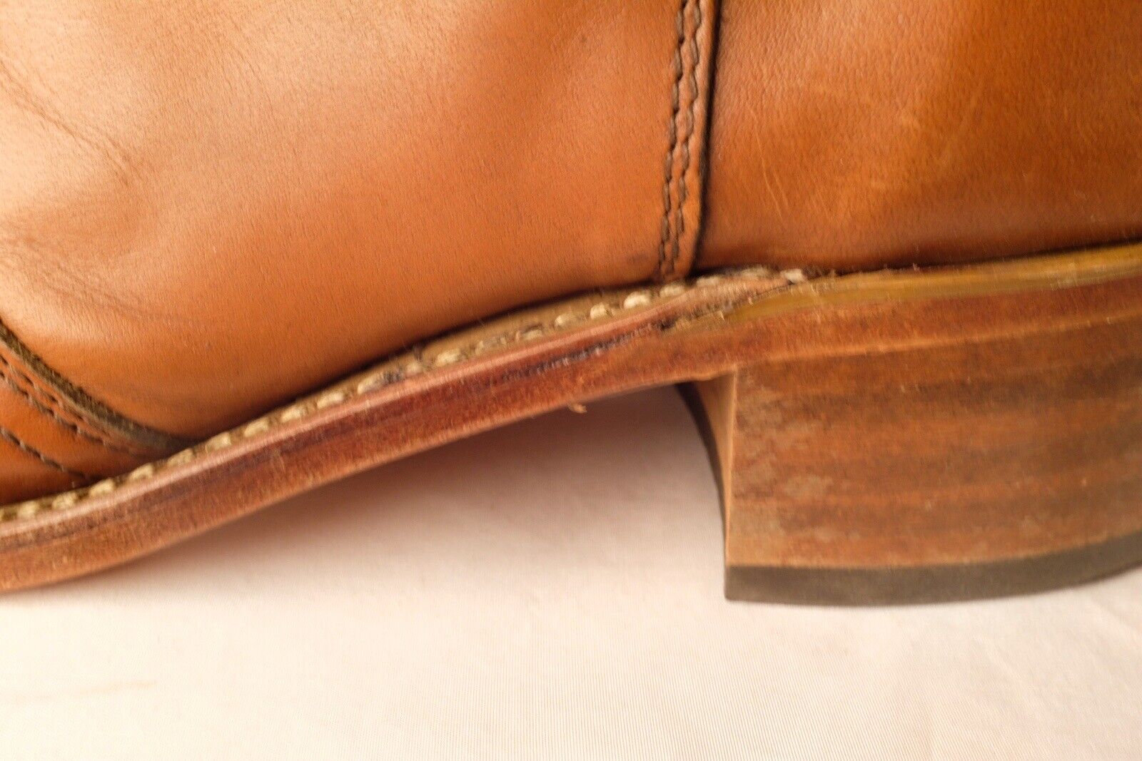 VTG 70s Dexter Mens Zipper Ankle Chelsea Boots Ma… - image 19