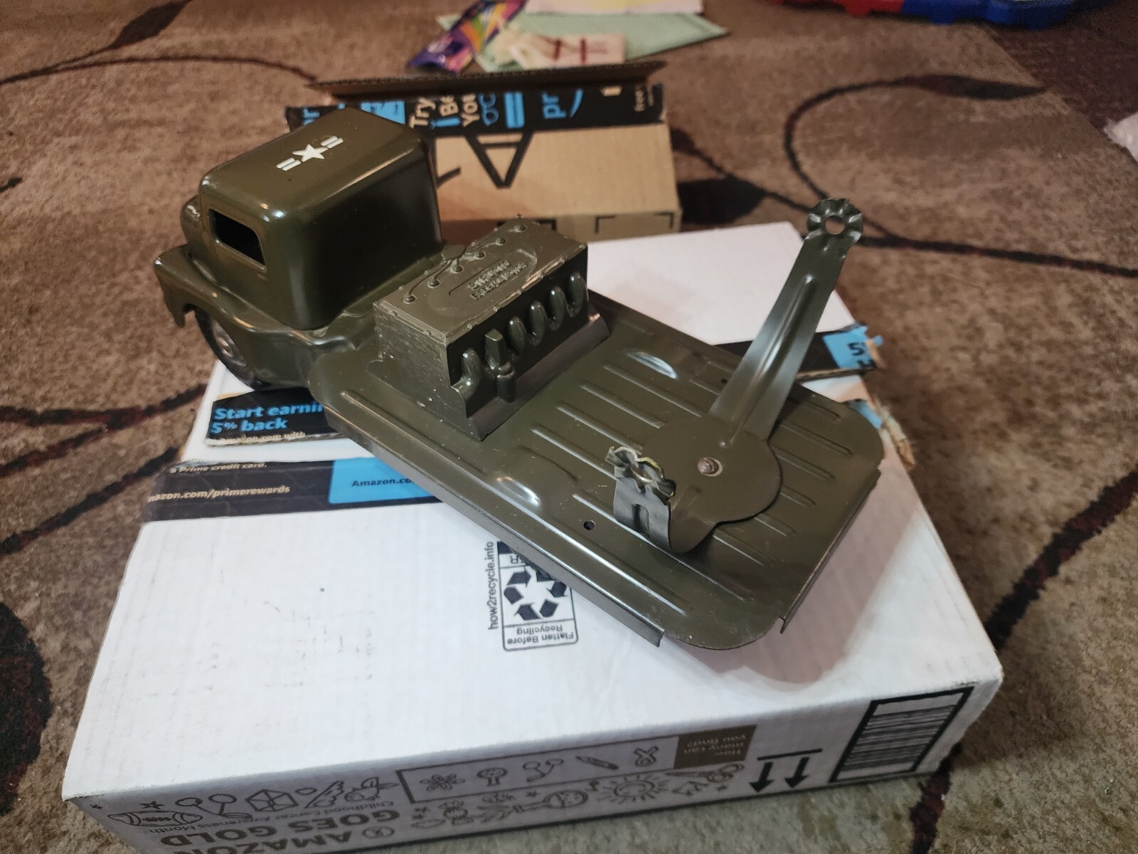 VINTAGE STRUCTO FIREBALL MOTOR U.S.A. SEARCHLIGHT UNIT eBay