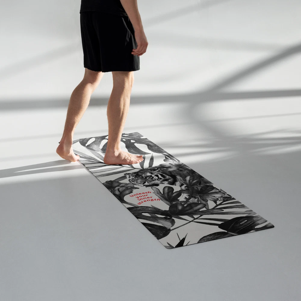 Handmade Rubber Yoga Mat for Meditation and Yoga Enthusiasts Handmade Rubber Yoga Mat for Meditation and Yoga Enthusiasts