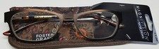 1.00 FOSTER GRANT MAGNIVISION SARAH WOMENS VISION READING GLASSES W/CASE NEW