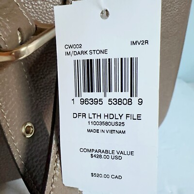NWT Coach CW002 Hadley Convertible Crossbody Bag Double Face NWT Coach CW002 Hadley Convertible Crossbody Bag Double Face