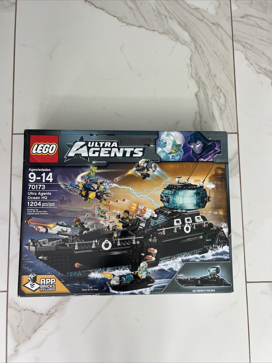 New Factory Sealed LEGO Ultra Agents Ultra Agents Ocean HQ New Factory Sealed LEGO Ultra Agents Ultra Agents Ocean HQ