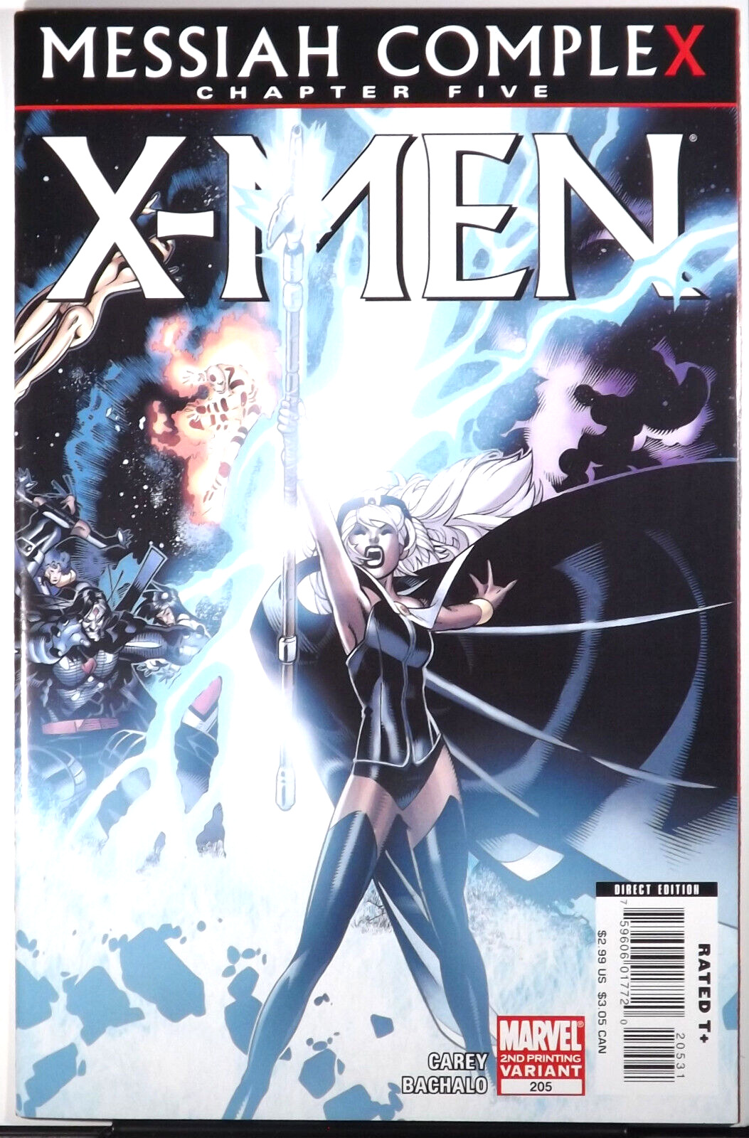 X-MEN #205 NM- 2nd Print Variant 1st Appearance Hope Summers 2008 Marvel Comics