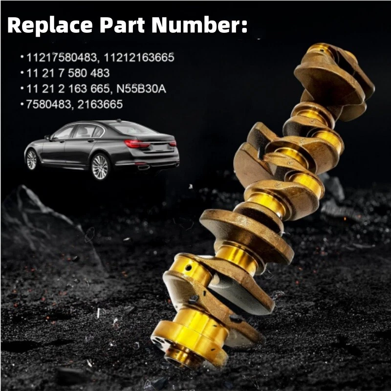 New Upgraded Turbo Crankshaft 11217580483 for BMW 335i 435i 535i 135i N55 3.0L - Image 2 of 4