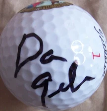 Vice President Dan Quayle autographed signed autograph Titleist golf ball w COA
