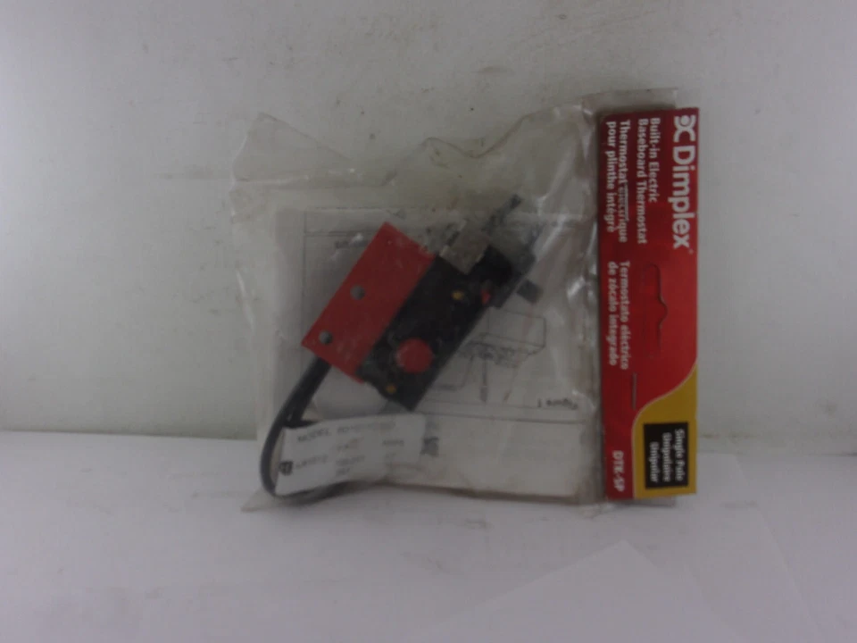 NEW Dimplex DTK-SP Built-in Electric Baseboard Thermostat - Single Pole PACKAGED - Image 2 of 2
