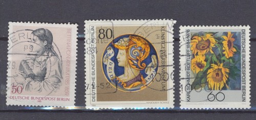 Germany (West Berlin) Stamps: 1982/85; Pictorials: SGB639/45.....701,704/10,712 - Picture 15 of 15