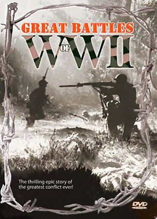 Great Battles of World War II DVD 2006 Rated PG 3-Disc Set 