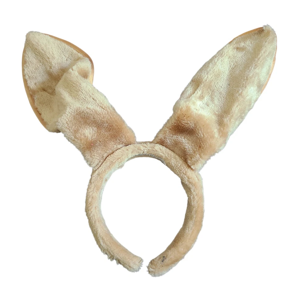 The Great Pretend Hanover Accesorios EE. UU. Marrón Satinado Conejo Conejo Orejas Marrón Foto 2 de 3