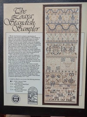 The Examplarery Sampler Collection The Loara Standish Sampler Kit
