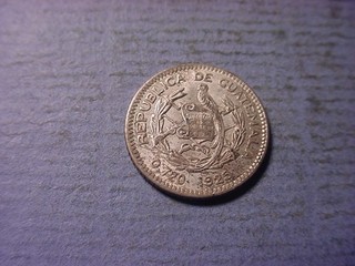 Guatemala 5 Centavos 1925 AU #97081