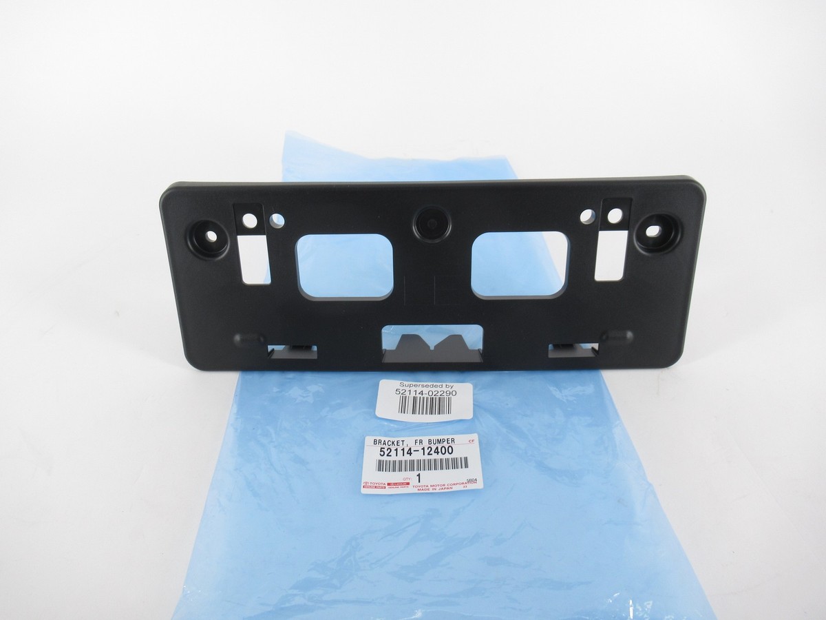 Genuine OEM Toyota 52114-02290 Front License Plate Bracket 2023