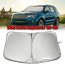 Ford Explorer Windshield Sunshade 2011-2019 UV Blocker Foldable Car Accessory
