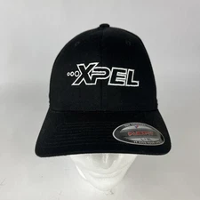 XPEL - Yupoong Hat Baseball Cap L/XL Black Flexfit EUC Twill Hat