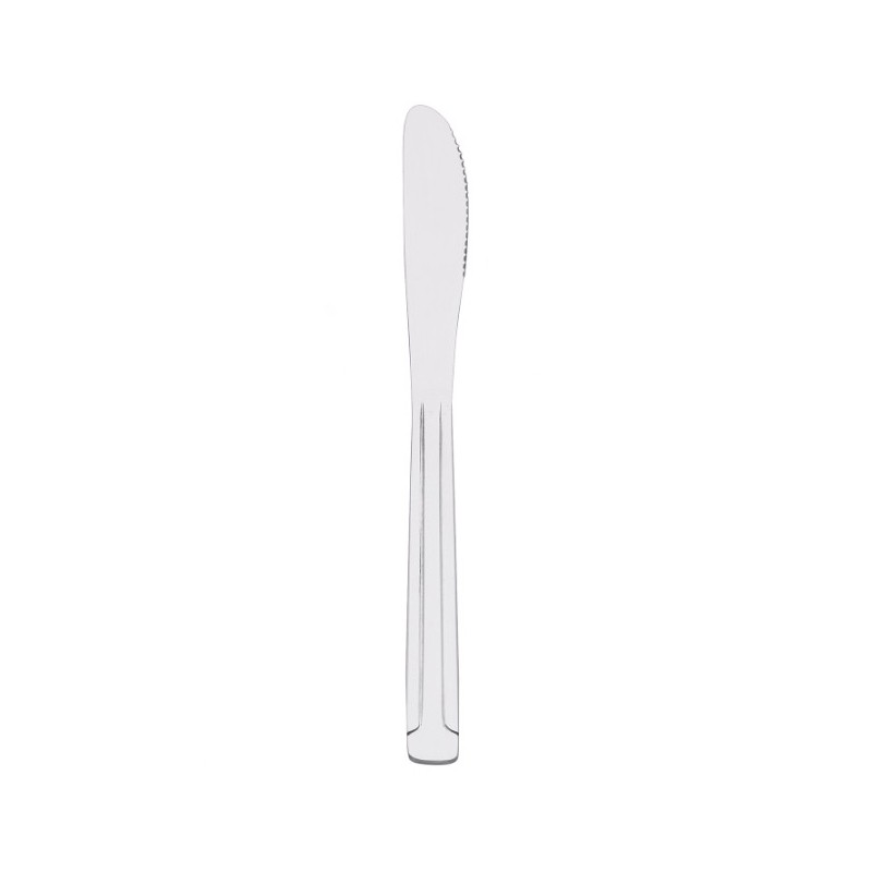 Browne 5500W 8 3/10 in Dominion Stainless Steel Serrated Dinner Knife