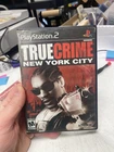 True Crime: New York City with manual PS2 (case damage)