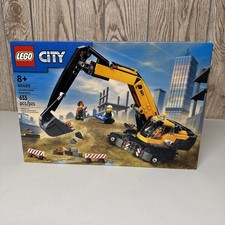 LEGO 60420 Construction Excavator Set Parts List