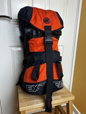 Mammut Eiger Extreme 35L Rucksack - Bergsteigerrucksack - Orange, Navy & Schwarz