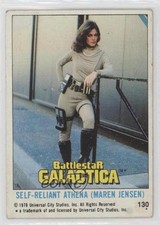 1978 Topps Battlestar Galactica Self-Reliant Athena (Maren Jensen) #130 1u4