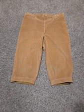 Vintage Woolrich Pants Mens Size 40 Knicker 1909 Corduroy Hunting 70s Beige