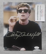 Anthony Michael Hall Hand Signed 8x10 Photo JSA COA Breakfast Club NO TARIFFS
