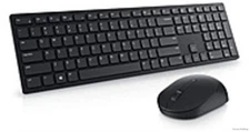 Dell Pro Wireless Keyboard and Mouse - KM5221W - USB Plunger KM5221WBKB-LTN